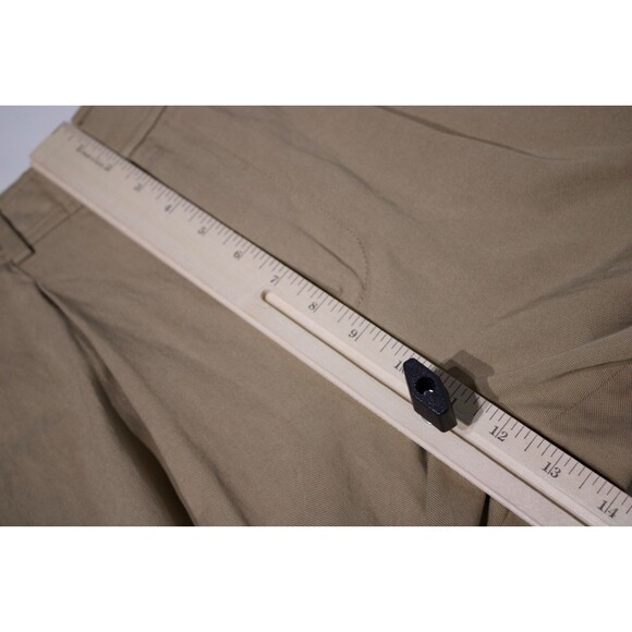 Everlane High Waist Pleated Taper Ankle Pants Trousers Khaki Beige Women Size 2 - Picture 12 of 12